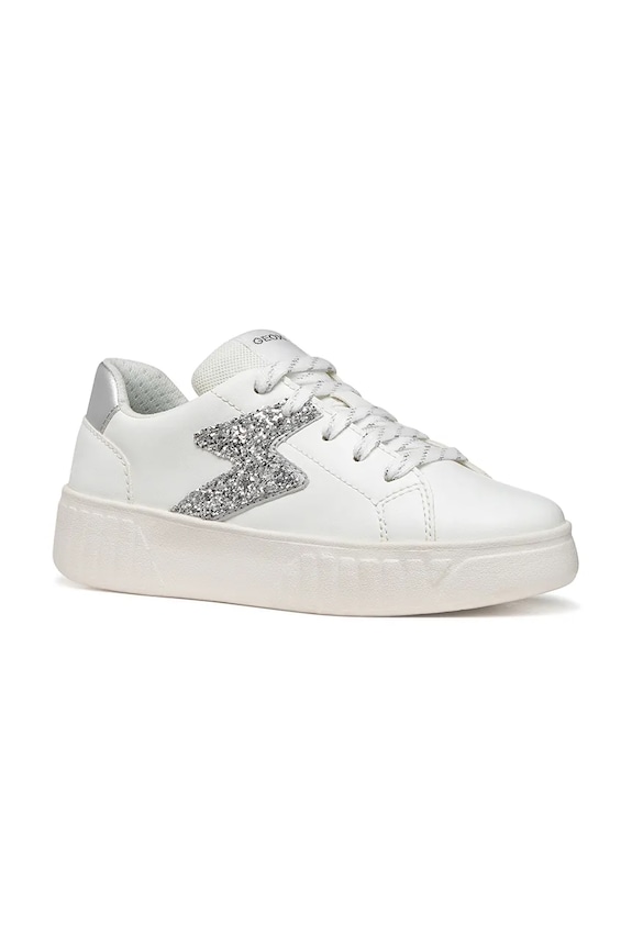Geox sneakersy dziecięce MIKIROSHI sznurowanie biały J45DVA.054EW.28.35