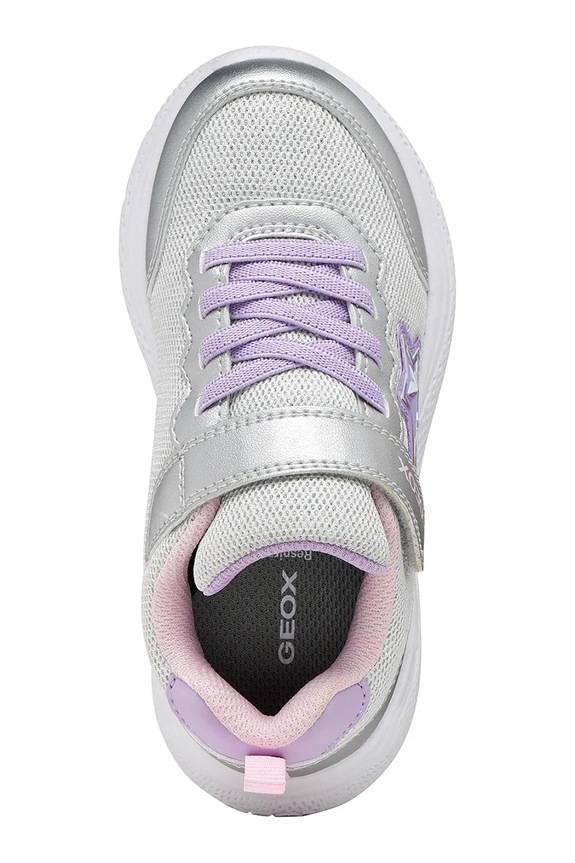 Geox sneakersy dziecięce SPRINTYE J55FWA.0ASAJ.28.35 srebrny