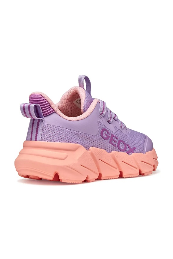 Fete Geox sneakers pentru copii FLEXYPER FAST J55N5A.0149J.28.35 violet