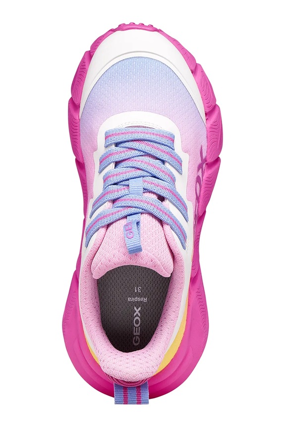 Geox sneakersy dziecięce FLEXYPER FAST J55N5A.02A9J.28.35 różowy