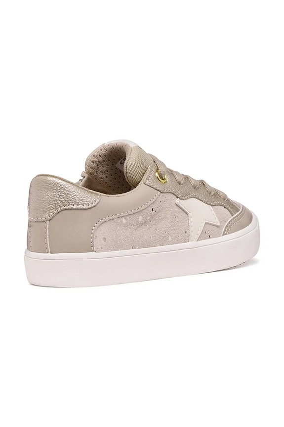 Dziewczynka Geox sneakersy dziecięce GISLI J654NC.0BC07.28.35 beżowy