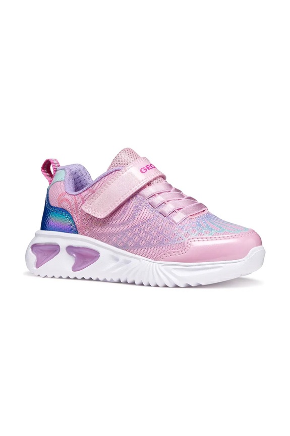 Παιδικά sneakers Geox ASSISTER συνθετικό ροζ J65E9A.0ASPV.32.35