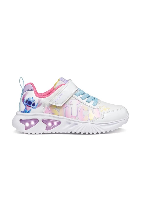 Κοριτσίστικα Παιδικά sneakers Geox ASSISTER J65E9B.0AN02.32.35 λευκό