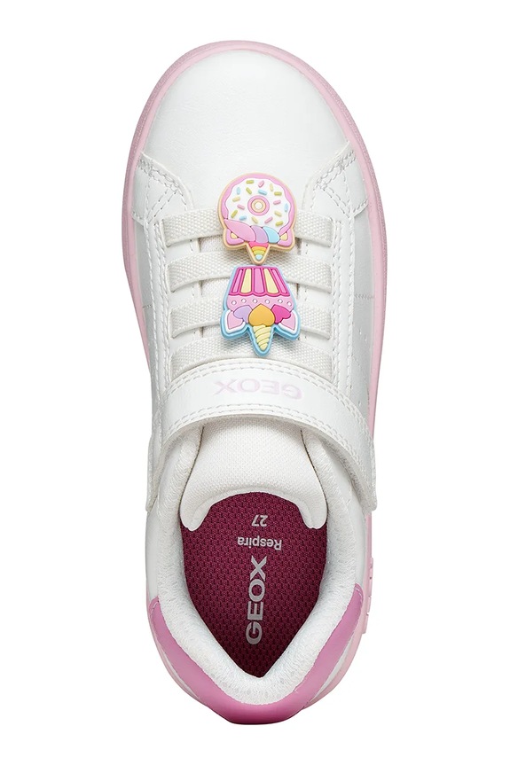 Geox sneakersy dziecięce ECLYPER J65LRF.000BC.28.35 biały