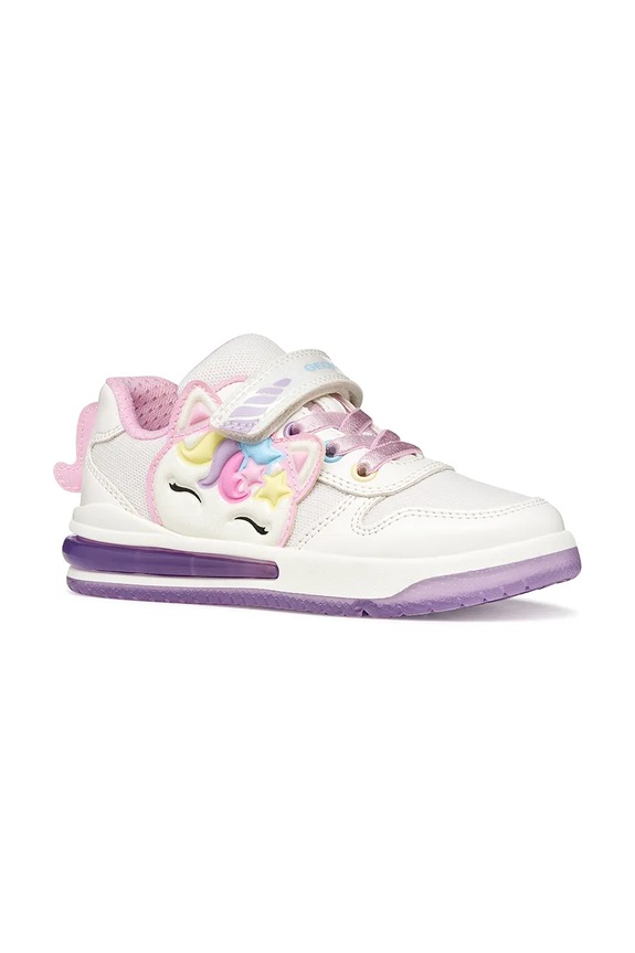 Geox sneakersy dziecięce SKETLITE syntetyczny biały J65NWB.0EWBC.32.35