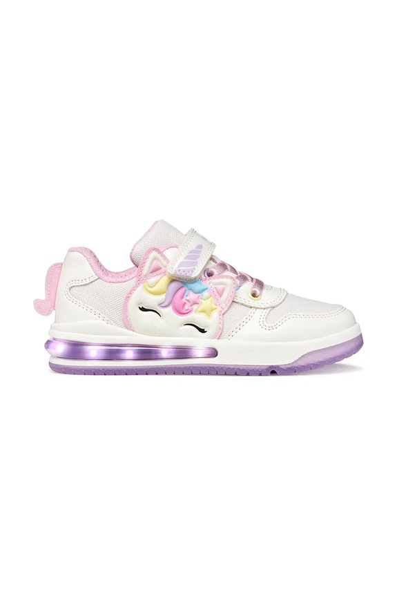 Dziewczynka Geox sneakersy dziecięce SKETLITE J65NWB.0EWBC.32.35 biały