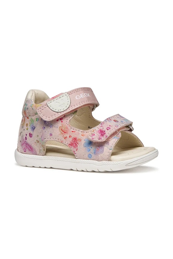 Детские замшевые сандалии Geox SANDAL MACCHIA розовый B254WA.007BC.18.26