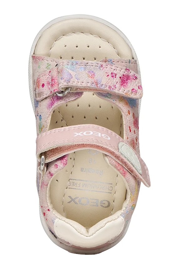 Детские замшевые сандалии Geox SANDAL MACCHIA B254WA.007BC.18.26 розовый