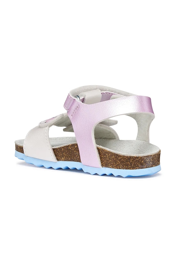 Geox sandále s otvorenými prstami detské SANDAL CHALKI x Lilo & Stitch fialová B652RB.000NF.20.23