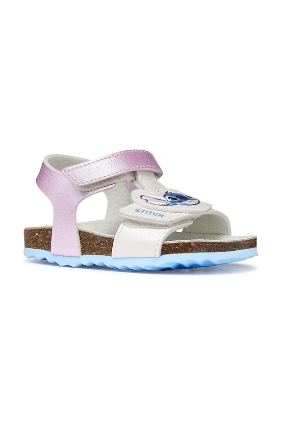 Geox sandále s otvorenými prstami detské SANDAL CHALKI x Lilo & Stitch fialová B652RB.000NF.24.27