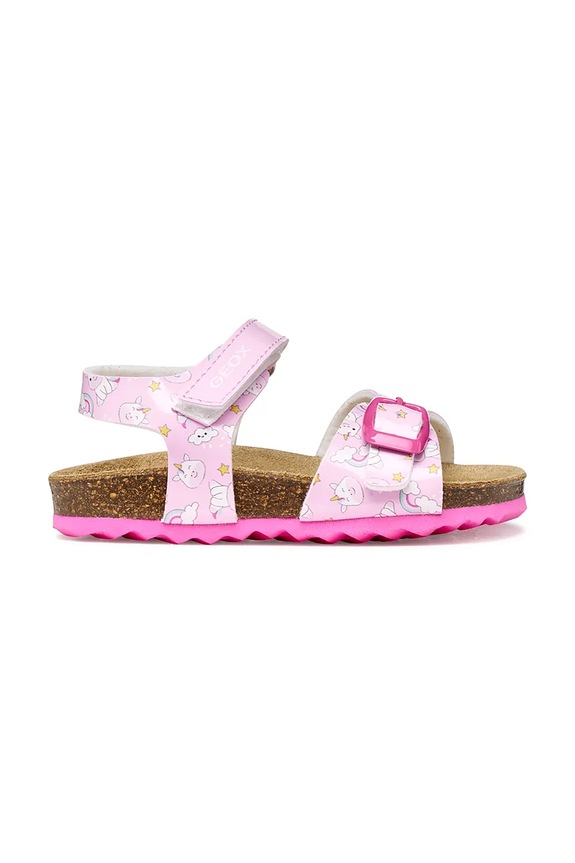 Geox otroški sandali SANDAL CHALKI B922RA.000FC.24.27 roza SS26