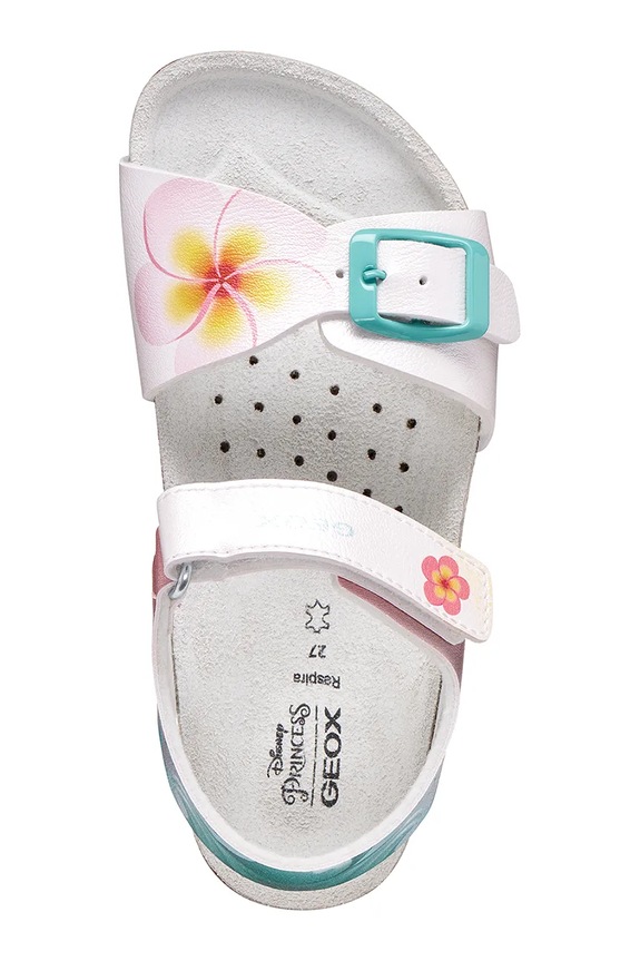 Detské sandále Geox ADRIEL x Disney Princess J558MG.000NF.24.27 biela