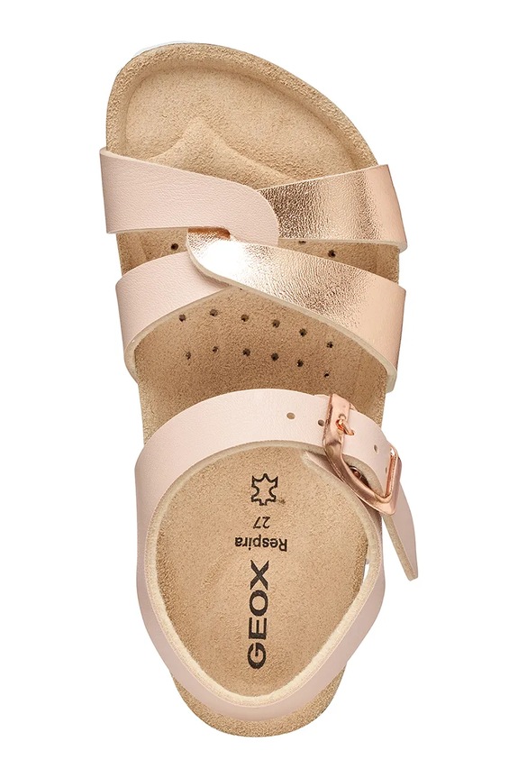 Geox sandały z odkrytą piętą dziecięce ADRIEL J658MB.0BCBN.36.39 różowy