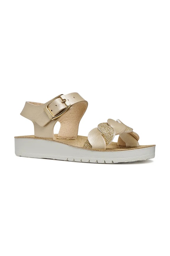 Geox sandały dziecięce SANDAL COSTAREI złoty J55EAE.0NFEW.28.35