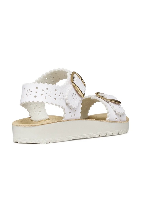 Dziewczynka Geox sandały dziecięce SANDAL COSTAREI J65EAA.000BC.28.35 biały