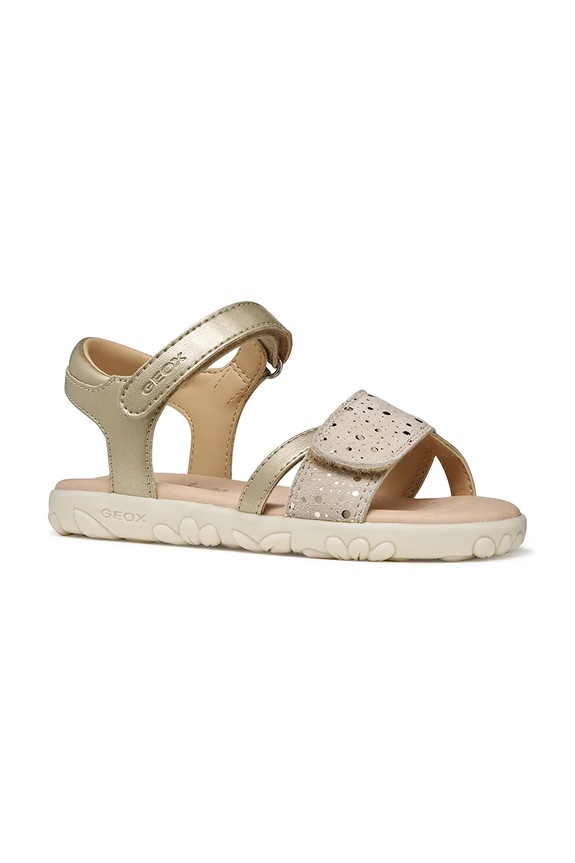 Дитячі сандалі Geox SANDAL HAITI синтетичний золотий J658ZC.0NF07.24.27