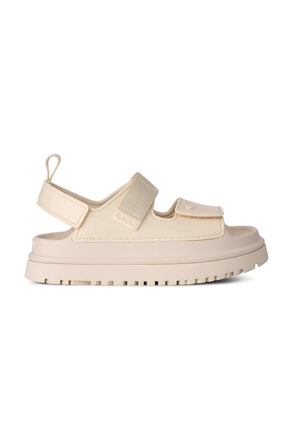 UGG sandały dziecięce GOLDENGLOW GLOSSY SPARKLES beżowy 1178750K