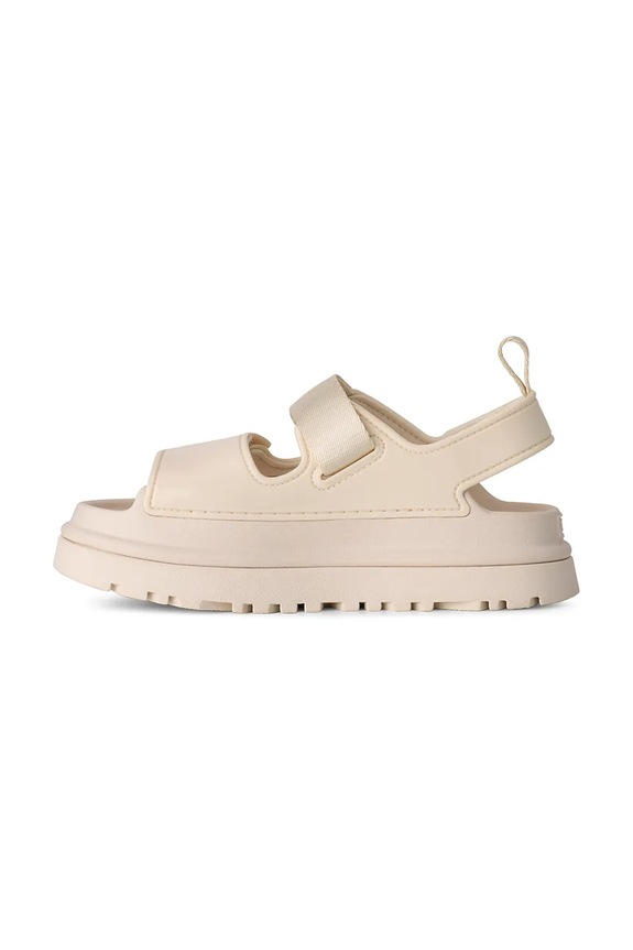 UGG sandały dziecięce GOLDENGLOW GLOSSY SPARKLES beżowy 1178750K