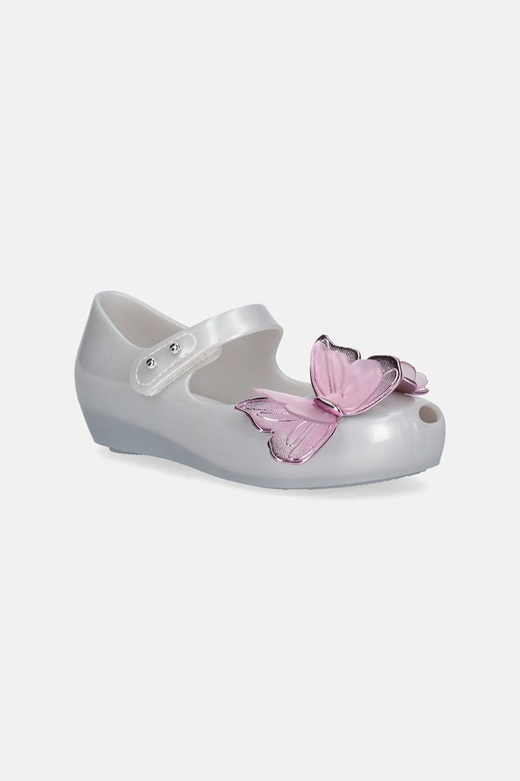 Detské balerínky Melissa ULTRAGIRL FLY III BB sivá M.32849