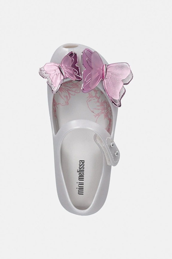 Detské balerínky Melissa ULTRAGIRL FLY III BB sivá M.32849