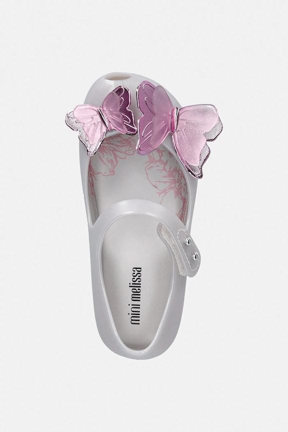 Detské balerínky Melissa ULTRAGIRL FLY III BB sivá M.32849