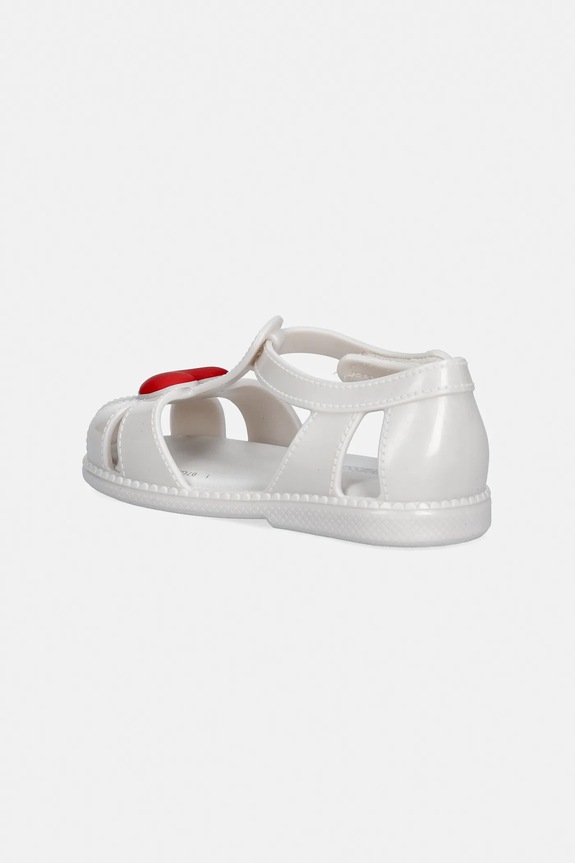 Dziewczynka Melissa sandały dziecięce HIP HEART BALLERINA BB M.37783 biały