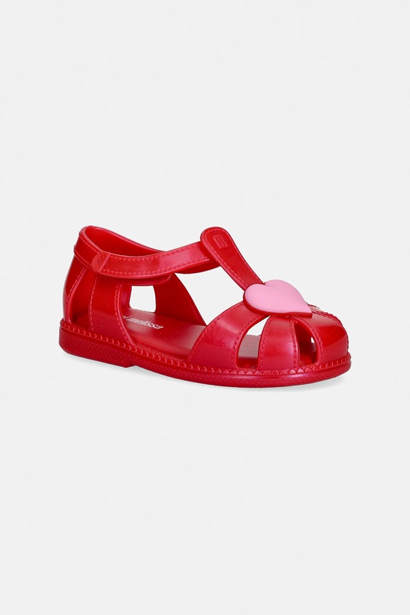 Melissa sandały dziecięce HIP HEART BALLERINA BB Produkt niemowlęcy czerwony M.37783