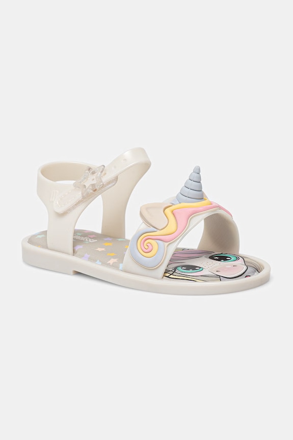 Melissa sandále s otvorenou pätou detské MAR SANDAL UNI BB béžová M.37827