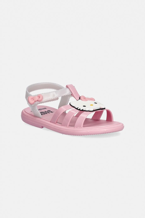 Melissa sandały dziecięce HIP + HELLO KITTY AND Postacie z bajek różowy M.37872