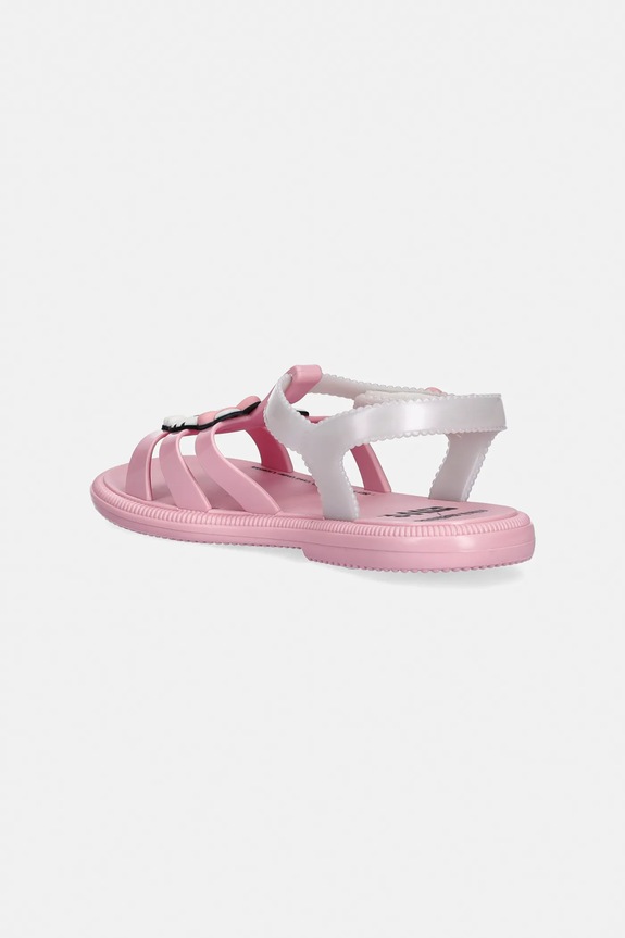 Dziewczynka Melissa sandały dziecięce HIP + HELLO KITTY AND M.37872 różowy