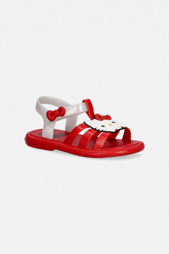 Melissa sandały dziecięce HIP + HELLO KITTY AND Postacie z bajek czerwony M.37872
