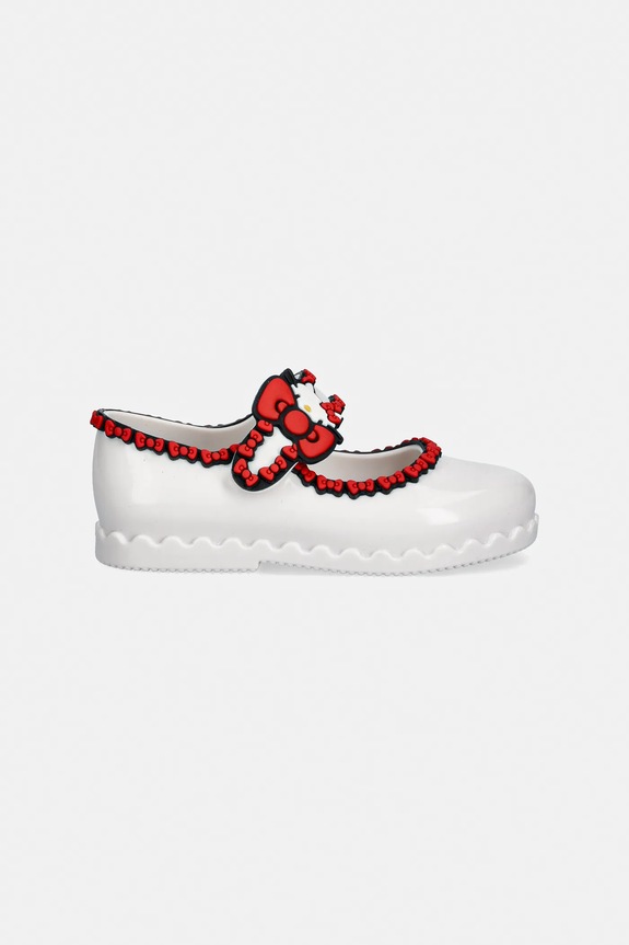 Melissa baleriny dziecięce HIP BALLERINA + HELLO M.37993 biały SS26