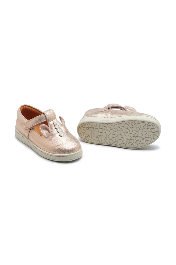 Donsje półbuty skórzane dziecięce Esterre Shoes Unicorn 2030102 różowy SS26