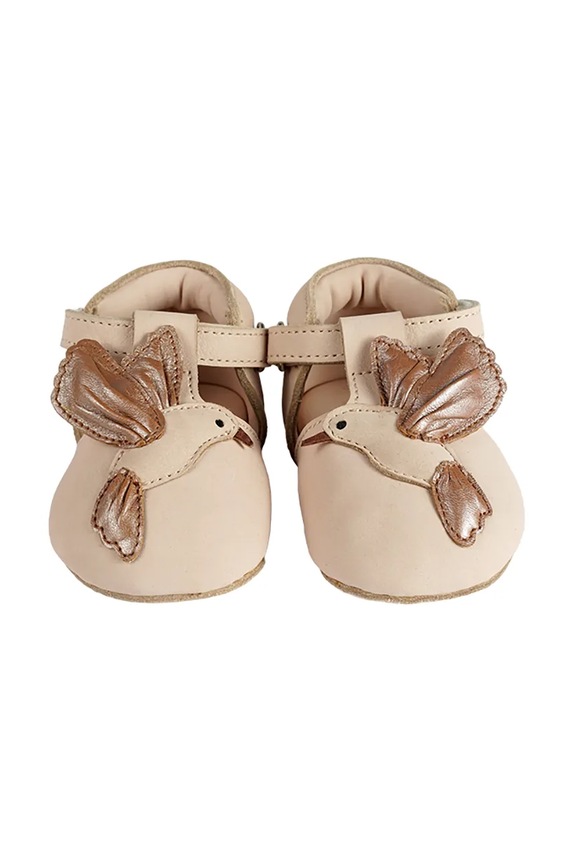 Cipele za bebe Donsje Franny Shoes Hummingbird 1041003 bež SS26