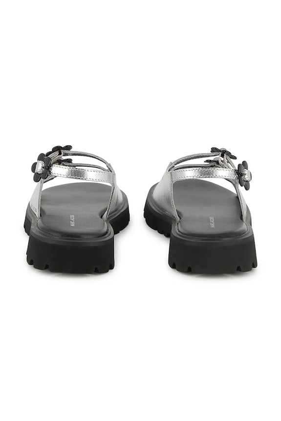 Дівчинка Marc Jacobs босоніжки дитячі шкіряні W60822.27.35 сірий