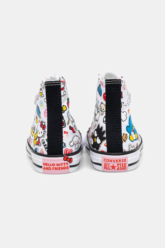 Converse CHUCK TAYLOR ALL STAR 1V HELLO KITTY tenisky detské A17701C biela