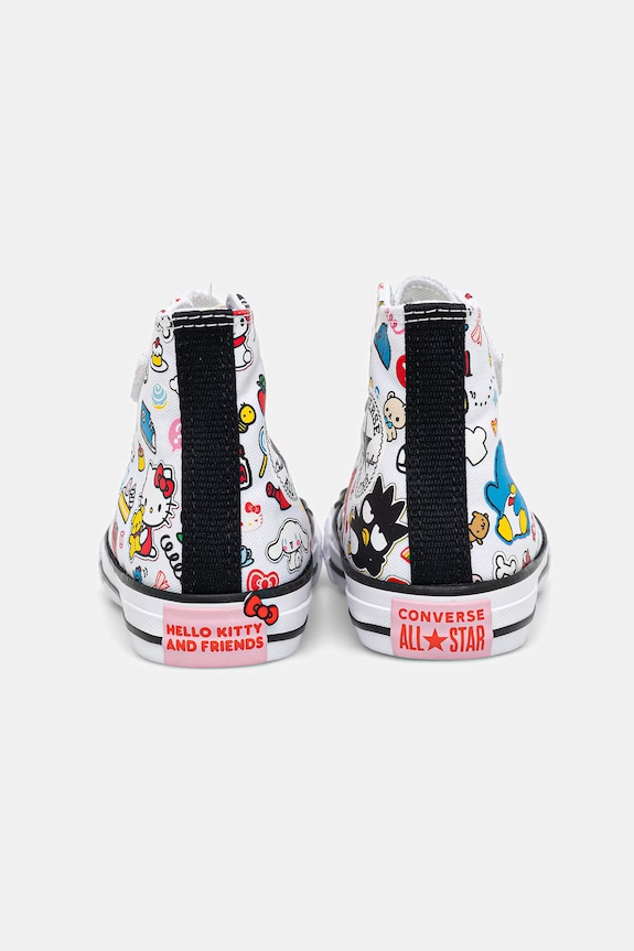 Converse CHUCK TAYLOR ALL STAR 1V HELLO KITTY tenisky detské A17701C biela