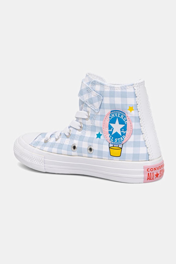 Dievča Converse CHUCK TAYLOR ALL STAR 1V HELLO KITTY tenisky detské A17702C modrá