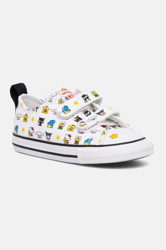 Converse Chuck Taylor All Star 2V Hello Kitty detské tenisky biela A17703C