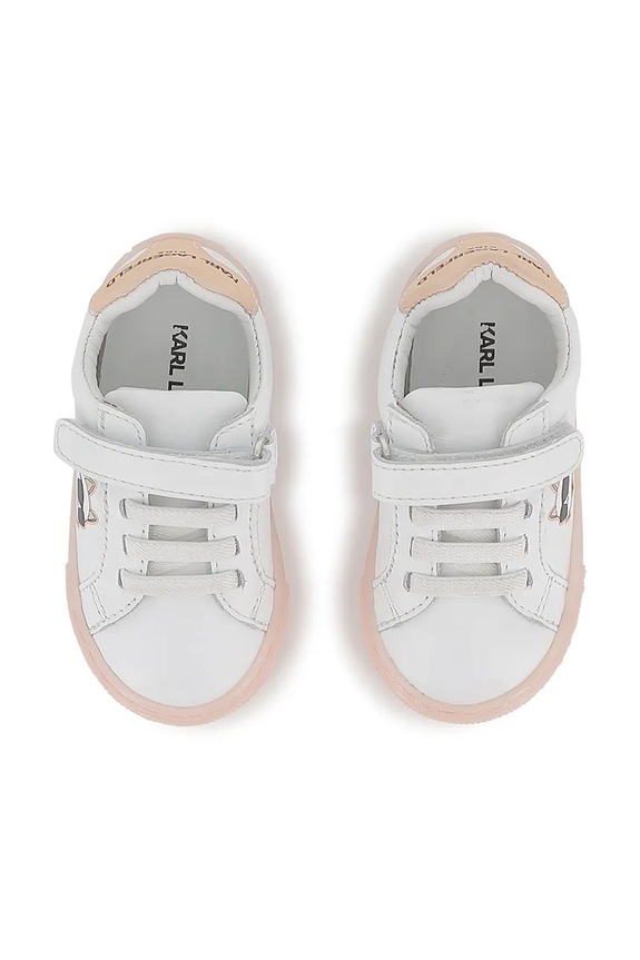 Djevojčice Dječje tenisice Karl Lagerfeld Z31184.28.30 bijela