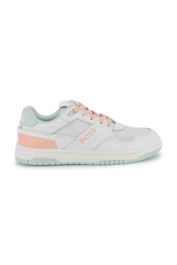 BOSS sneakers pentru copii J52832.36.39 alb SS26