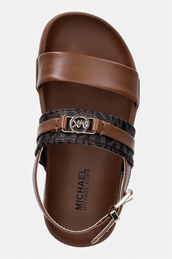 Dječje sandale Michael Kors IRENE smeđa MK03298210