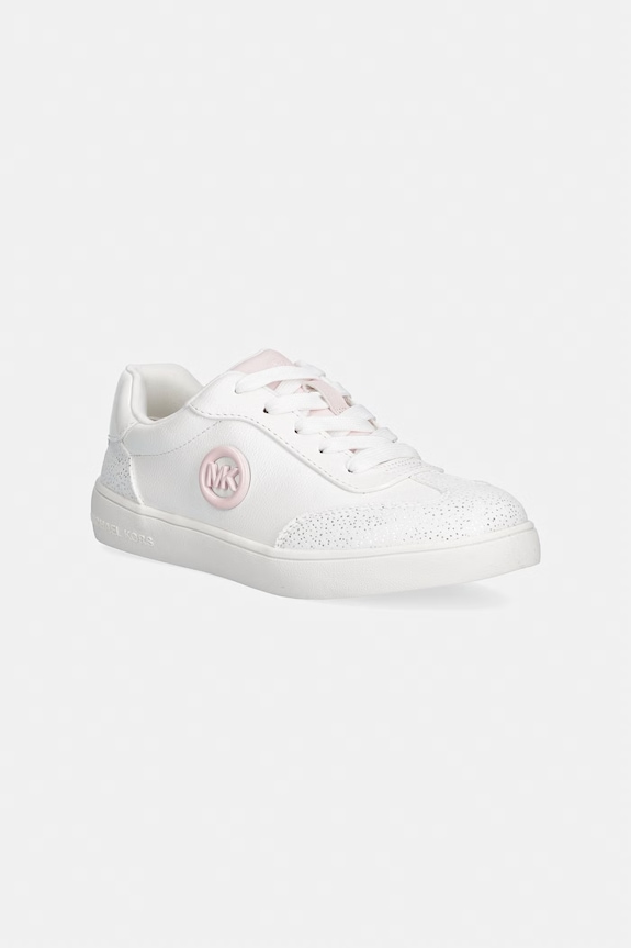 Michael Kors sneakers pentru copii JEM SCOTTY CHARM sintetic alb MK03815101