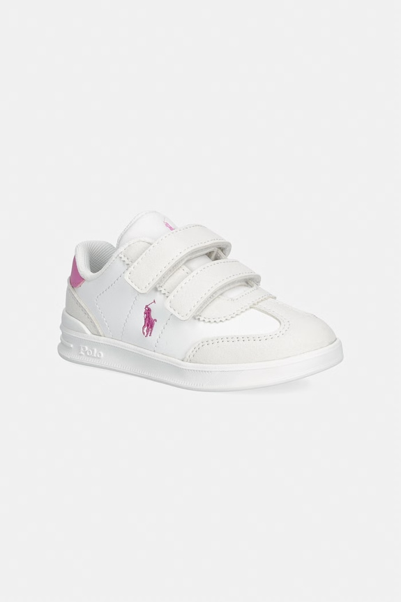 Polo Ralph Lauren HOLLIS EZ sneakers Copii alb RL04949102