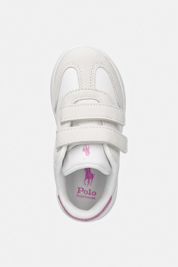 Polo Ralph Lauren HOLLIS EZ sneakers Copii alb RL04949102