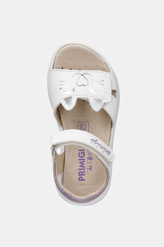 Primigi sandale copii alb 1384000
