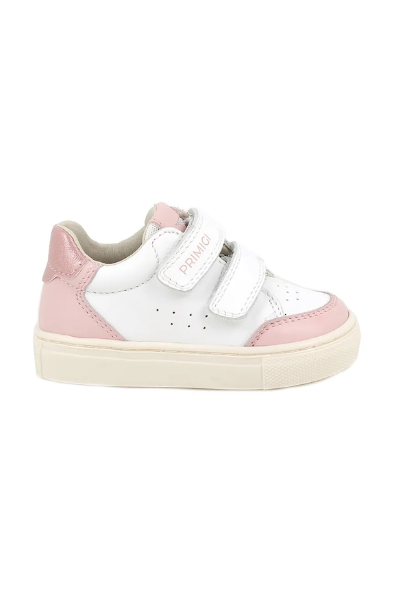 Παιδικά δερμάτινα sneakers Primigi 1408111.20.24 λευκό SS26