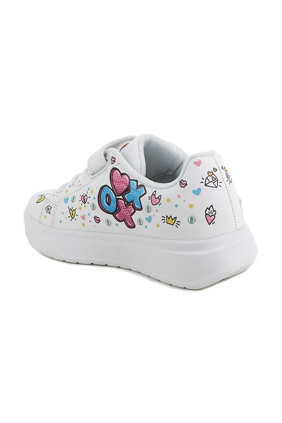 Dziewczynka Primigi sneakersy dziecięce 1466111 biały