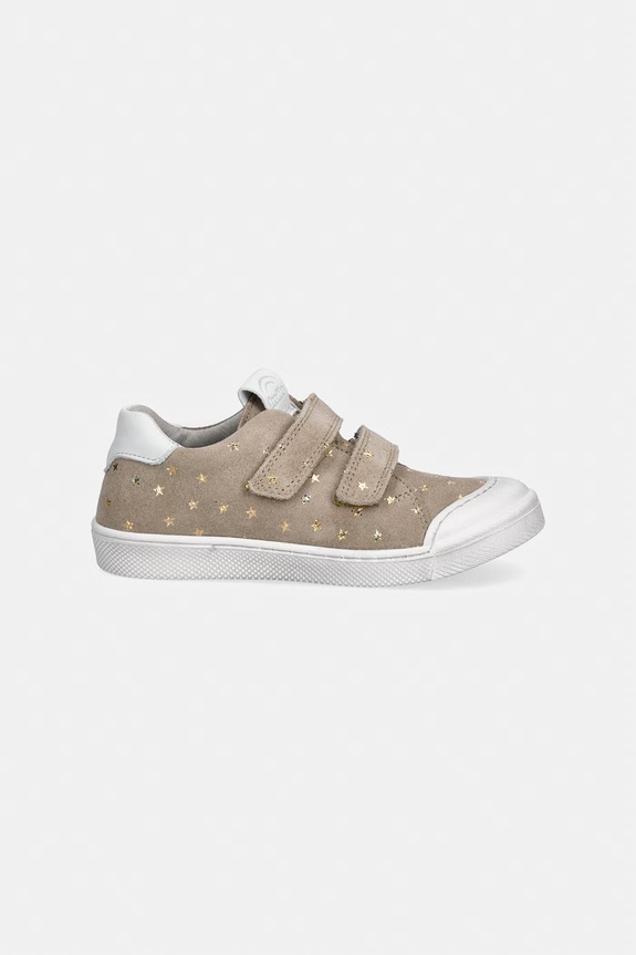 Froddo sneakersy zamszowe dziecięce ROSARIO G2130316.25.30.G beżowy SS26