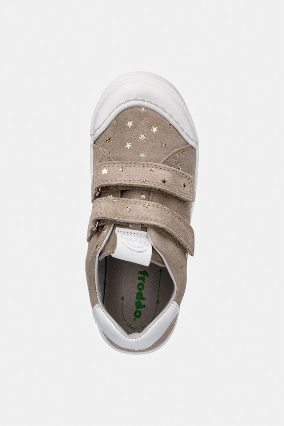 Froddo sneakersy zamszowe dziecięce ROSARIO beżowy G2130316.25.30.G